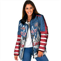 Custom USA Volleyball Padded Jacket Bump Set Spike Repeat