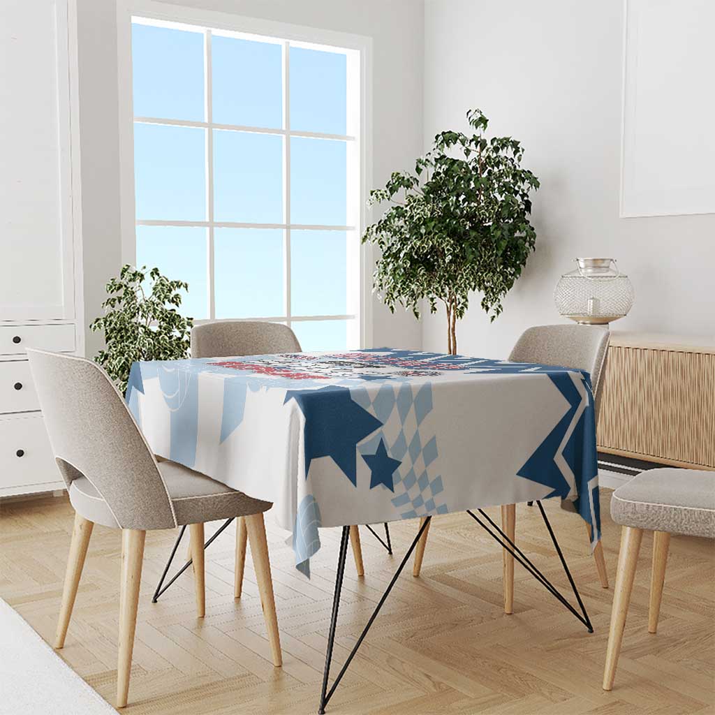 USA Volleyball Tablecloth Bump Set Spike Repeat