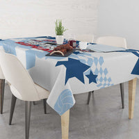 USA Volleyball Tablecloth Bump Set Spike Repeat