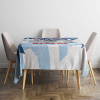 USA Volleyball Tablecloth Bump Set Spike Repeat