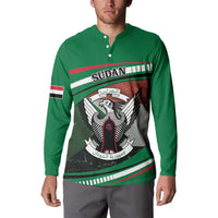Sudan Button Sweatshirt Victory Is Ours - Wonder Print Shop