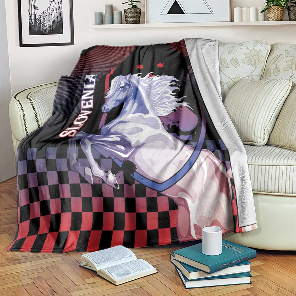 Slovenia Blanket The Lipizzaner Horse - Wonder Print Shop