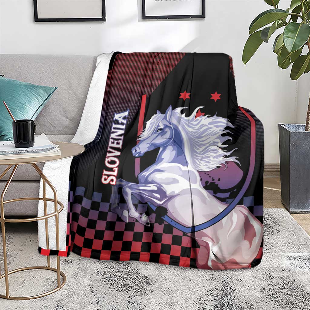 Slovenia Blanket The Lipizzaner Horse - Wonder Print Shop
