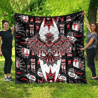 Canada Haida Quilt Thunderbird Northwest Coast Indigenous - Wonder Print Shop