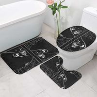 Skull Cowboy Bathroom Set Western Yoke Style - Wonder Print Shop