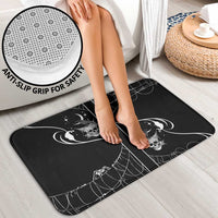 Skull Cowboy Bathroom Set Western Yoke Style - Wonder Print Shop
