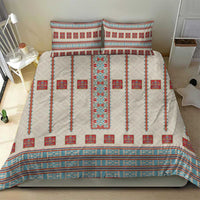 Lithuanian National Costume Bedding Set Traditional Folk Pattern - Wonder Print Shop
