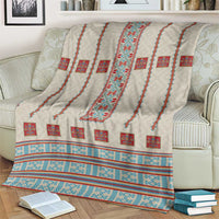 Lithuanian National Costume Blanket Traditional Folk Pattern - Wonder Print Shop