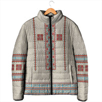 Lithuanian National Costume Padded Jacket Traditional Folk Pattern - Wonder Print Shop