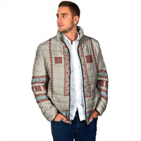 Lithuanian National Costume Padded Jacket Traditional Folk Pattern - Wonder Print Shop