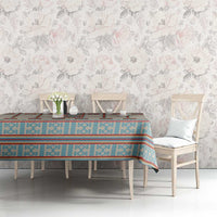 Lithuanian National Costume Tablecloth Traditional Folk Pattern - Wonder Print Shop