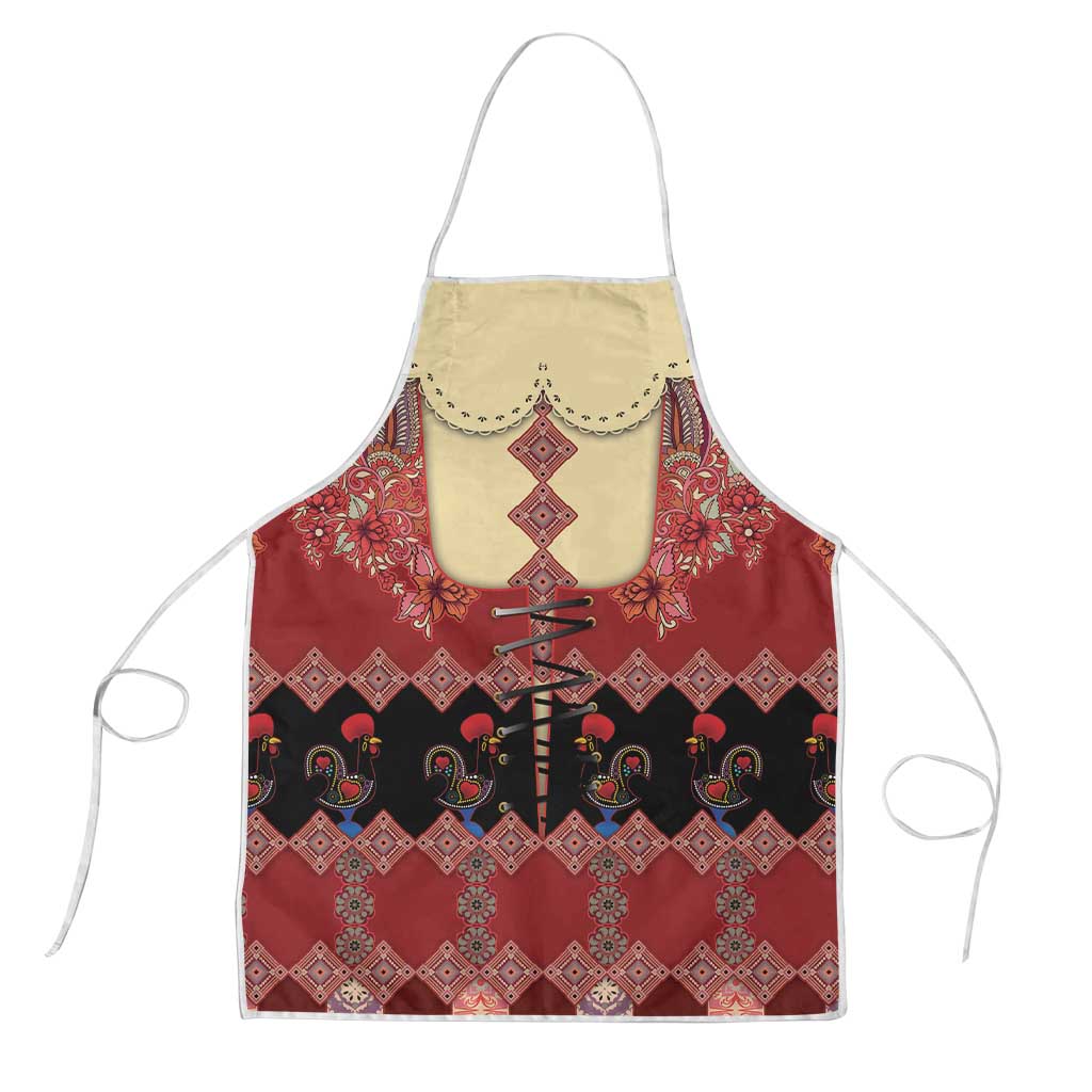Portugal National Costume Apron Barcelos Rooster Patterns - Wonder Print Shop