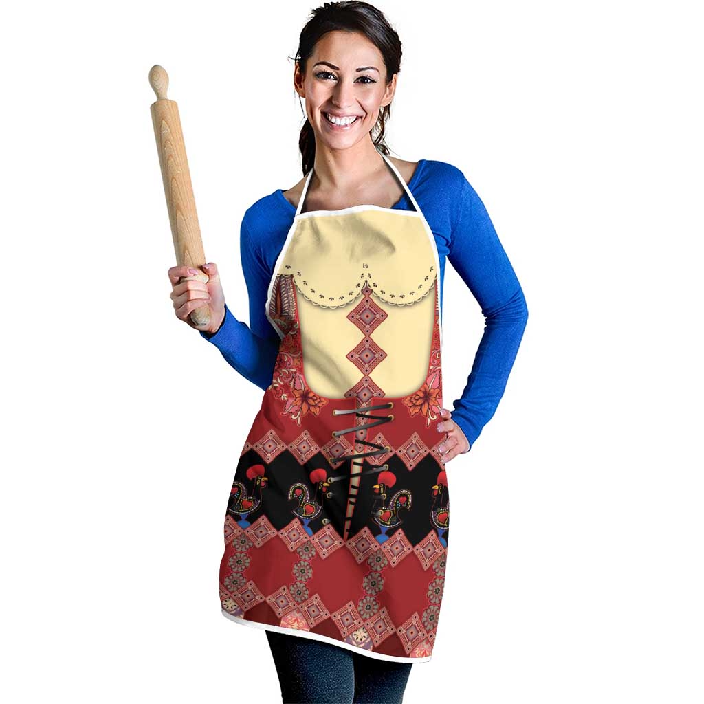 Portugal National Costume Apron Barcelos Rooster Patterns - Wonder Print Shop
