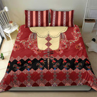 Portugal National Costume Bedding Set Barcelos Rooster Patterns - Wonder Print Shop