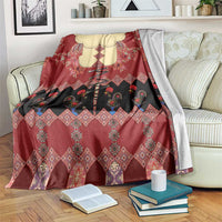 Portugal National Costume Blanket Barcelos Rooster Patterns - Wonder Print Shop