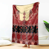 Portugal National Costume Blanket Barcelos Rooster Patterns - Wonder Print Shop