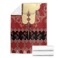 Portugal National Costume Blanket Barcelos Rooster Patterns - Wonder Print Shop