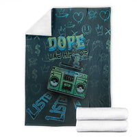 Dope Like Hip Hop Blanket Hiphop Graffiti Style - Wonder Print Shop