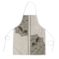 Western Gothic Yoke Apron Bat And Stars - Wonder Print Shop