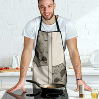 Western Gothic Yoke Apron Bat And Stars - Wonder Print Shop