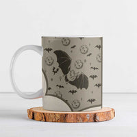 Western Gothic Yoke Ceramic Mug Bat And Stars - Wonder Print Shop