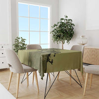 Western Gothic Yoke Tablecloth Retro Butterfly With Daisy Garden - Wonder Print Shop
