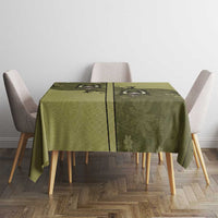 Western Gothic Yoke Tablecloth Retro Butterfly With Daisy Garden - Wonder Print Shop