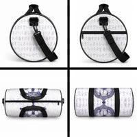 Finland Independence Day Duffle Bag Suomi 1917 Nordic Bear Sword Knotwork