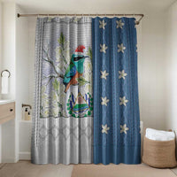 El Salvador Torogoz Christmas Bathroom Set With Wool Effect Patterns - Wonder Print Shop