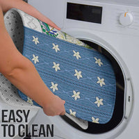 El Salvador Torogoz Christmas Bathroom Set With Wool Effect Patterns - Wonder Print Shop