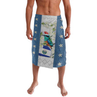 El Salvador Torogoz Christmas Lavalava With Wool Effect Patterns - Wonder Print Shop