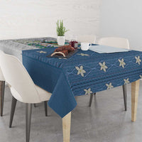 El Salvador Torogoz Christmas Tablecloth With Wool Effect Patterns - Wonder Print Shop