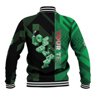 Personalized Italy Lombardy Baseball Jacket Isometric Style - Wonder Print Shop