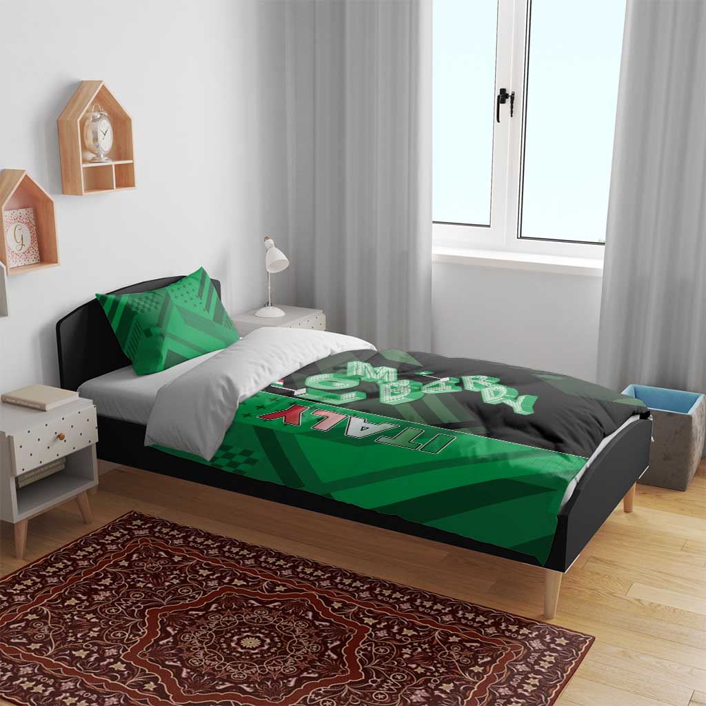 Italy Lombardy Bedding Set Isometric Style - Wonder Print Shop