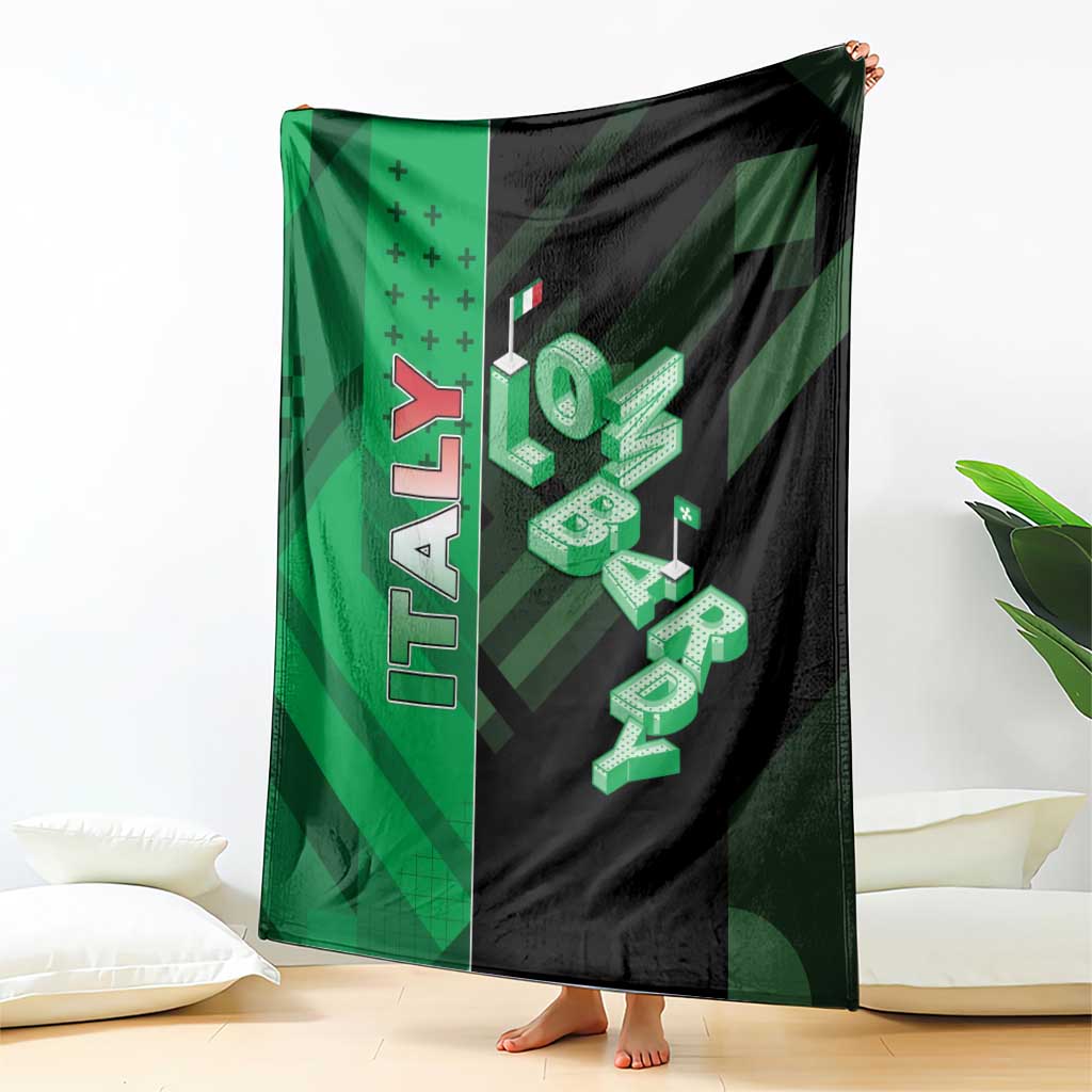 Italy Lombardy Blanket Isometric Style - Wonder Print Shop