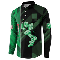 Personalized Italy Lombardy Button Sweatshirt Isometric Style - Wonder Print Shop