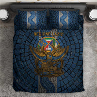 Italy Lazio Bedding Set Roman Eagle Heritage - Wonder Print Shop