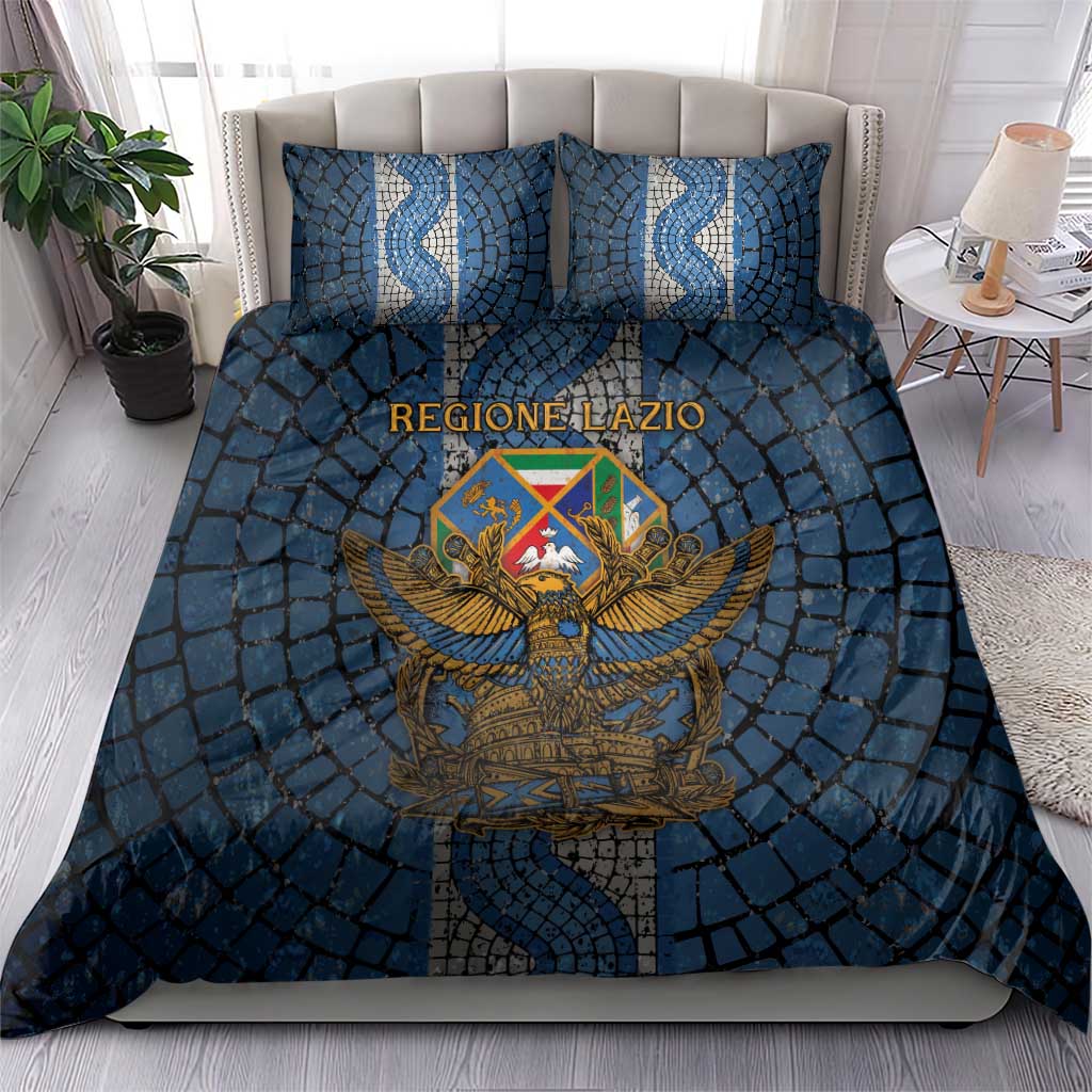 Italy Lazio Bedding Set Roman Eagle Heritage - Wonder Print Shop