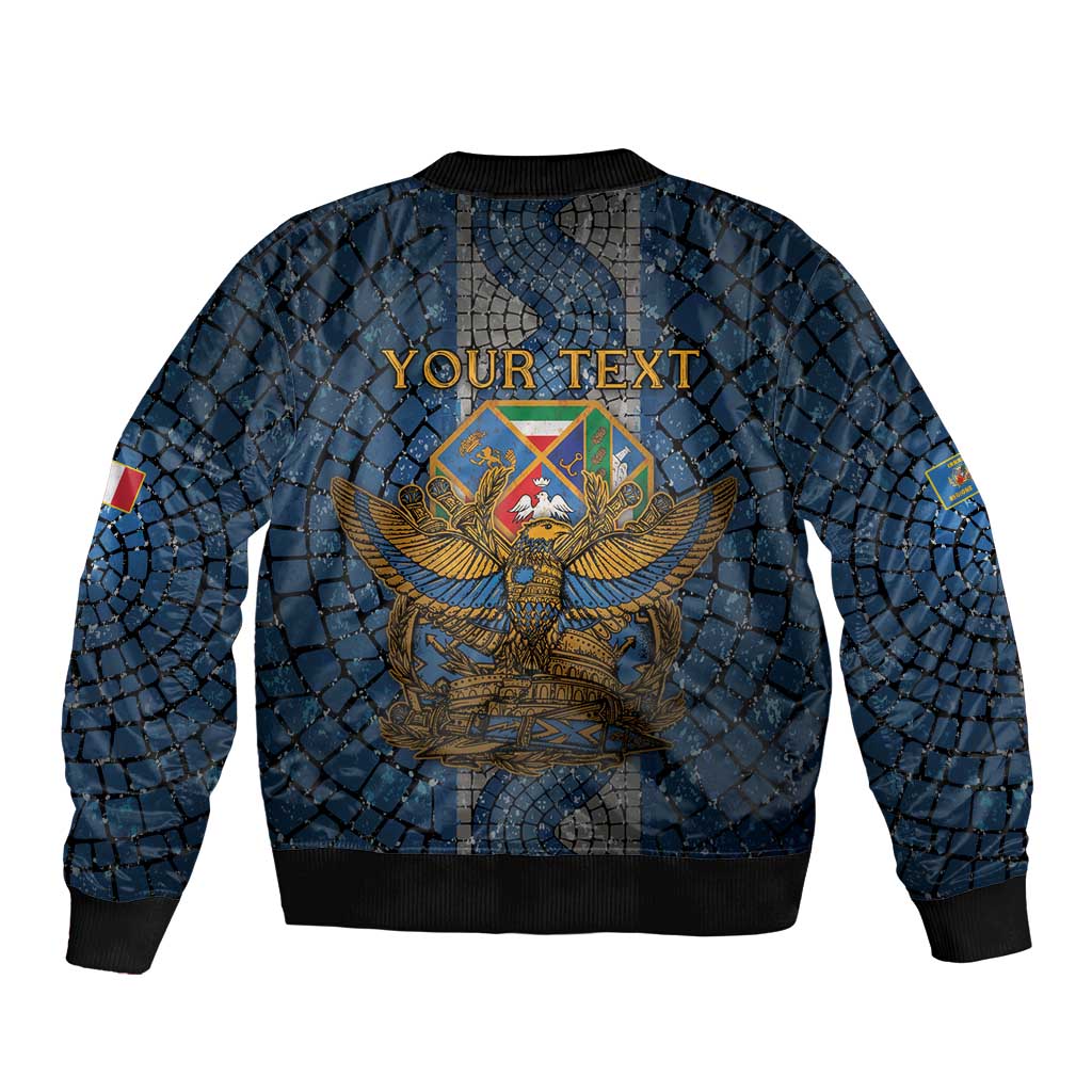 Personalized Italy Lazio Bomber Jacket Roman Eagle Heritage - Wonder Print Shop