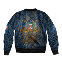 Personalized Italy Lazio Bomber Jacket Roman Eagle Heritage - Wonder Print Shop