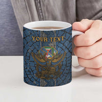 Personalized Italy Lazio Ceramic Mug Roman Eagle Heritage - Wonder Print Shop
