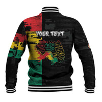 Personalized Guinea Baseball Jacket Elephant Soul African