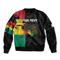 Personalized Guinea Bomber Jacket Elephant Soul African