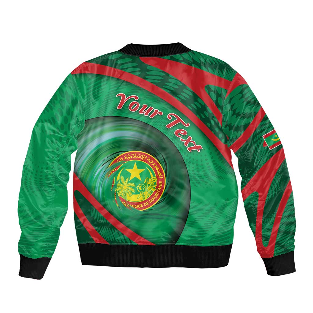 Personalized Mauritania Bomber Jacket African Wildcat From Richat Structure