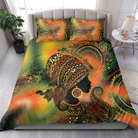 Black Women Bedding Set Afro Latina Queen - Wonder Print Shop