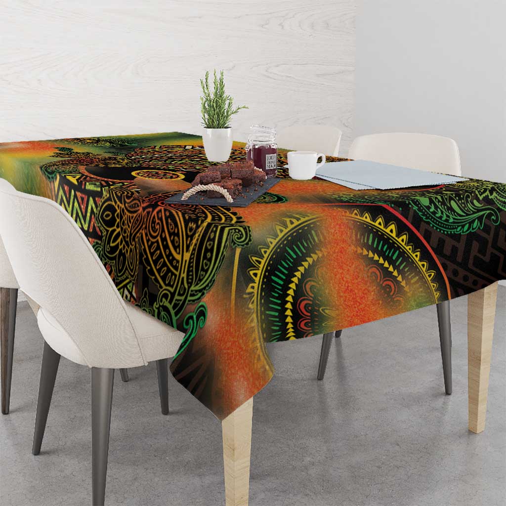 Black Women Tablecloth Afro Latina Queen - Wonder Print Shop