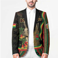 Bolivia Blazer The Llama With Kantuta Over Andean Patterns - Wonder Print Shop