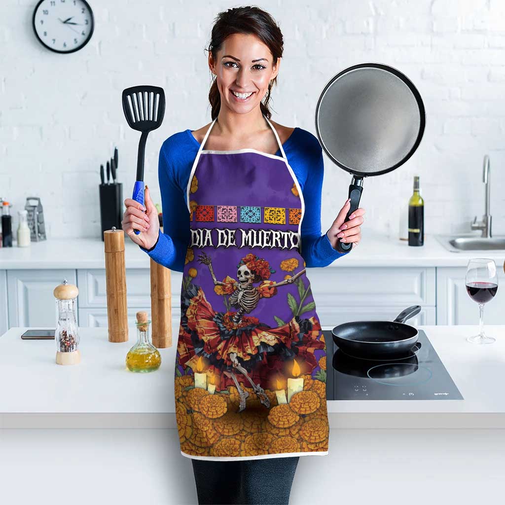 Day Of The Dead Apron Viva La Vida - Wonder Print Shop