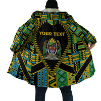 Personalized Tanzania Independence Day Cloak Uhuru 1963 African Shield Tribal Pattern