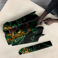 Personalized Kenya Independence Day Umbrella Tribal Lion 1963 Maasai Beadwork